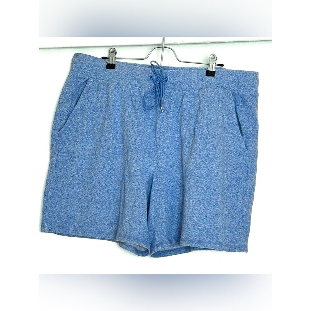 Talbots Terry Shorts 7” Eventide Blue Size XL - Picture 2 of 4